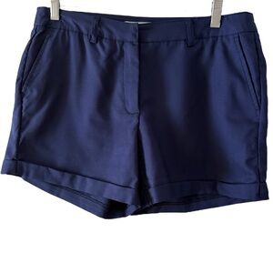Navy Blue Golfer Shorts Lillie Green Size 8